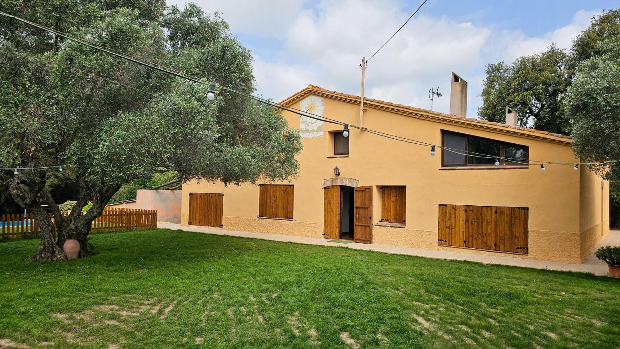 Casa Rural El Bruguer Vell Santa Eulalia de Ronsaná Esterno foto