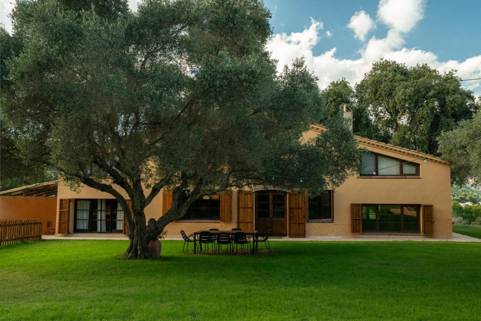 Casa Rural El Bruguer Vell Santa Eulalia de Ronsaná Esterno foto