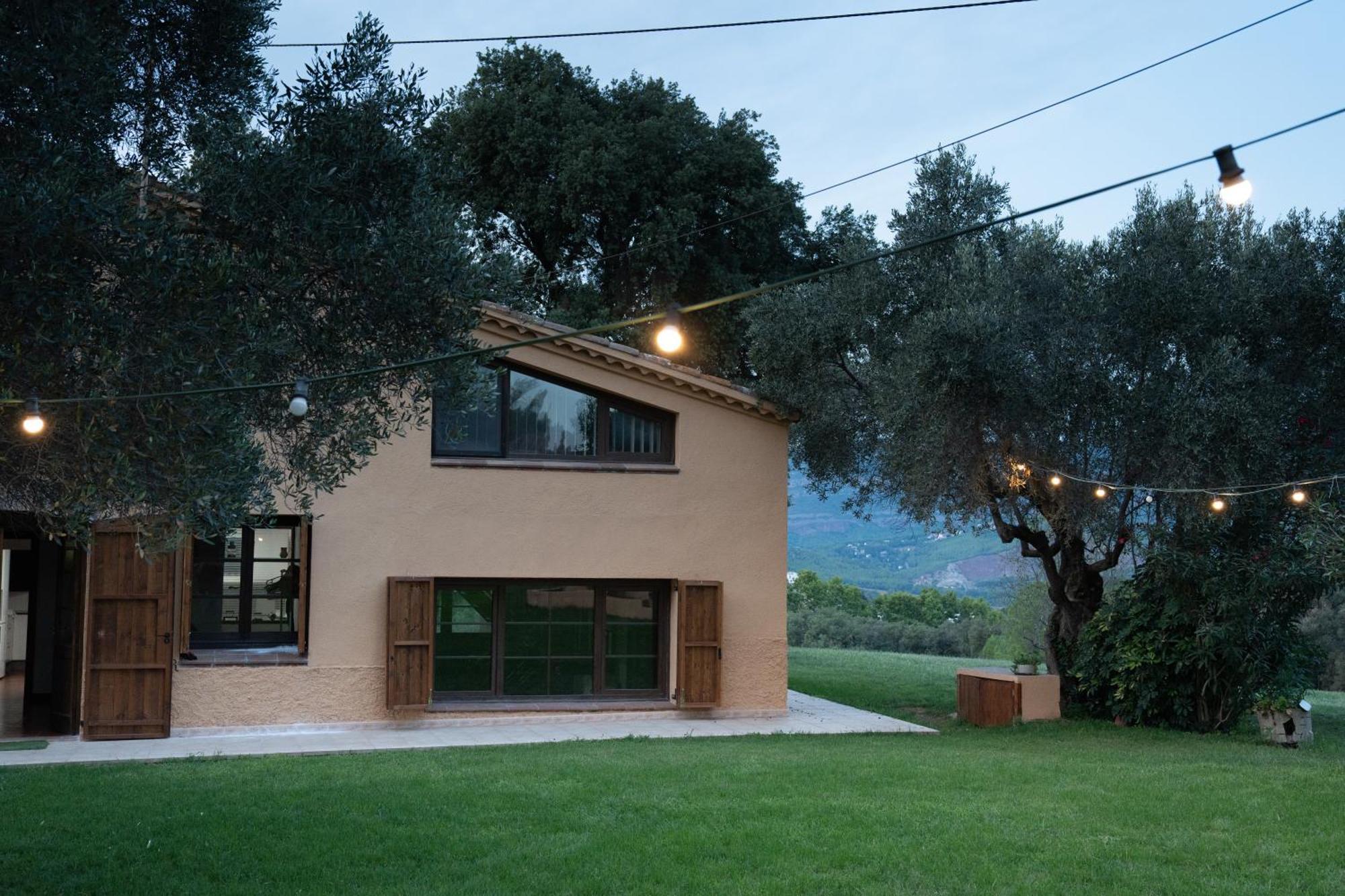 Casa Rural El Bruguer Vell Santa Eulalia de Ronsaná Esterno foto