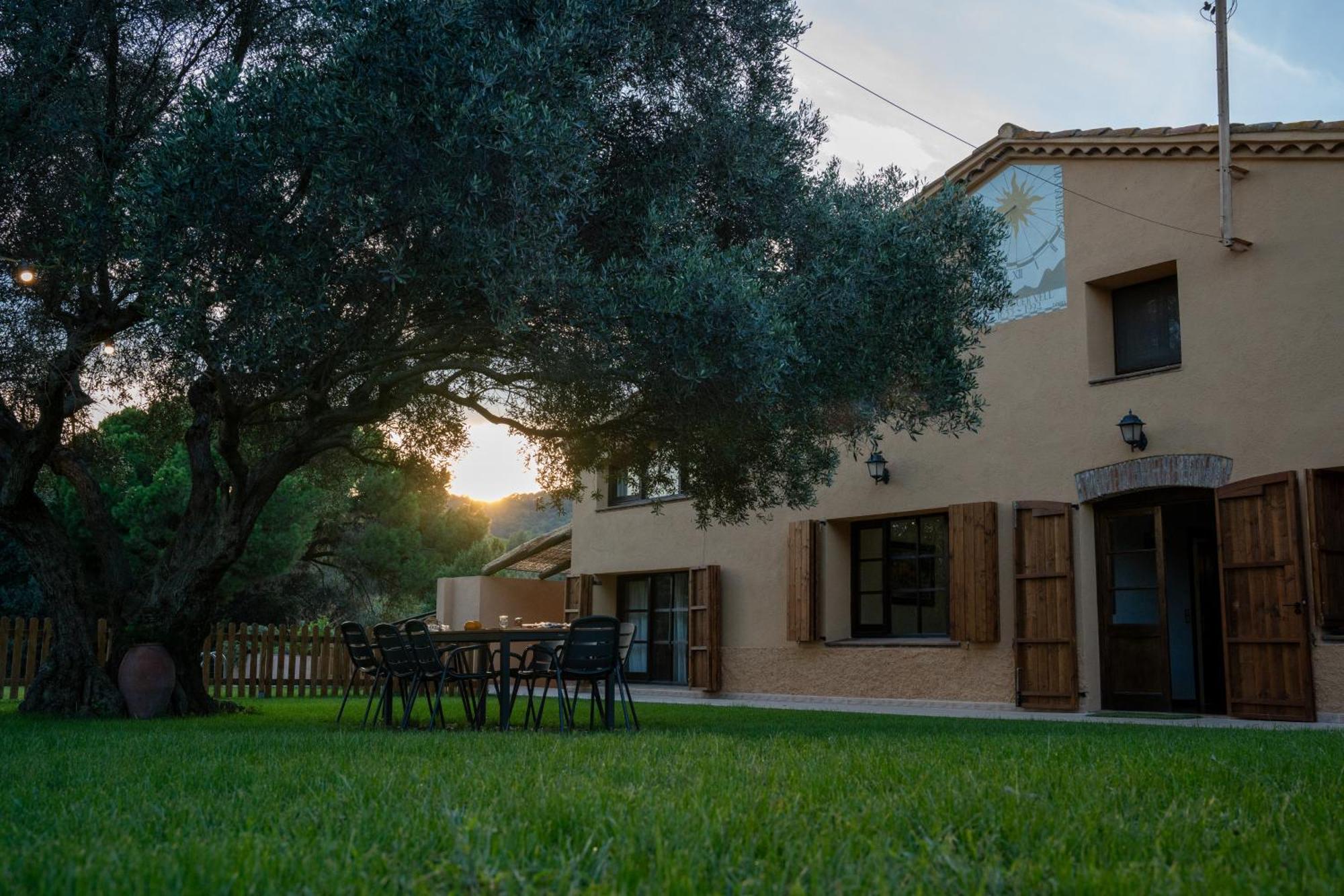 Casa Rural El Bruguer Vell Santa Eulalia de Ronsaná Esterno foto